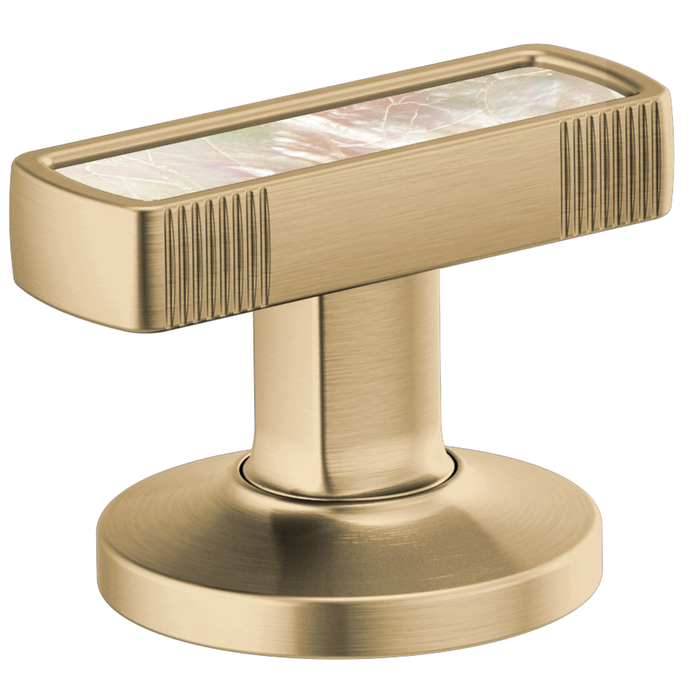 Brizo Kintsu HI5306 Widespread Lavatory Knob with Concrete Inlay Handle Kit