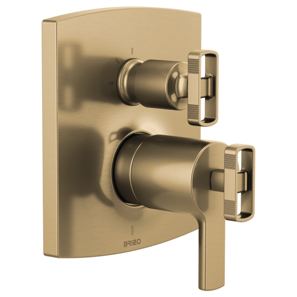 Brizo Kintsu HK7506 TempAssure Thermostatic Valve with Diverter Trim Knob Handle Kit