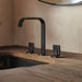 Brizo Allaria HL5367 Widespread Lavatory Twist Lever Handle Kit, matte black - view 5