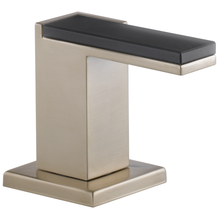 Brizo Siderna HL5382 Widespread Lavatory and Bidet Solar Gray Glass Lever Handle Kit