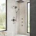 Brizo Allaria HL6667 Sensori Thermostatic Valve Trim Twist Lever Handle Kit, brilliance black onyx - view 4
