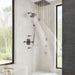 Brizo Allaria HL6667 Sensori Thermostatic Valve Trim Twist Lever Handle Kit, brilliance black onyx - view 5