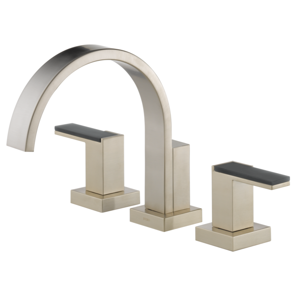 Brizo Siderna HL682 Roman Tub Faucet Solar Gray Glass Lever Handle Kit