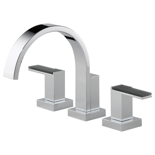 Brizo Siderna HL682 Roman Tub Faucet Solar Gray Glass Lever Handle Kit
