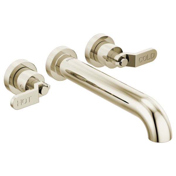Brizo Litze HL70434 Two-Handle Wall Mount Tub Filler Industrial Lever Handle Kit