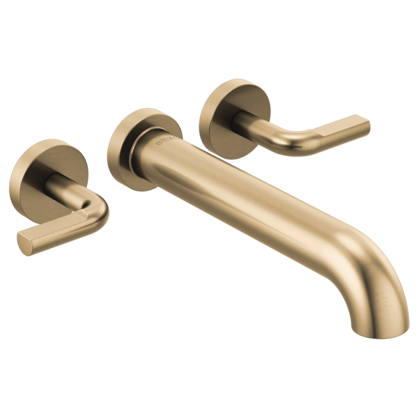 Brizo Litze HL70439 Two-Handle Wall Mount Tub Filler Notch Lever Handle Kit