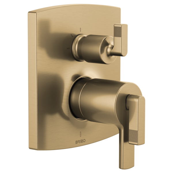 Brizo Kintsu HL7506 TempAssure Thermostatic Valve with Integrated Diverter Trim Lever Handle Kit