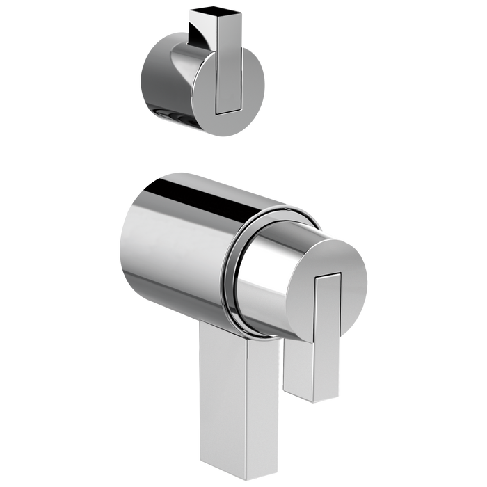 Brizo Litze HL7532 TempAssure Thermostatic Valve With Integrated Diverter Lever Handle Kit