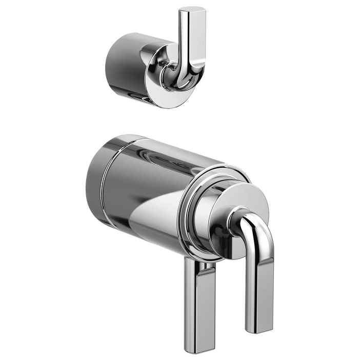 Brizo Litze HL7539 TempAssure Thermostatic Valve with Integrated Diverter Notch Lever Handle Kit