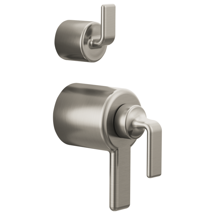 Brizo Allaria HL7567 TempAssure Thermostatic Valve Trim with Integrated Diverter Trim Twist Lever Handle Kit