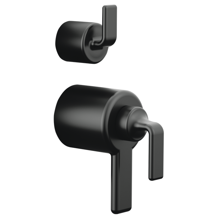 Brizo Allaria HL7567 TempAssure Thermostatic Valve Trim with Integrated Diverter Trim Twist Lever Handle Kit