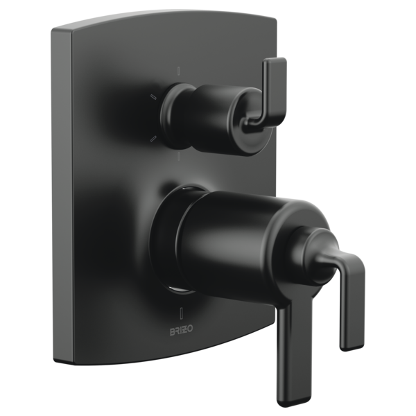 Brizo Allaria HL7567 TempAssure Thermostatic Valve Trim with Integrated Diverter Trim Twist Lever Handle Kit