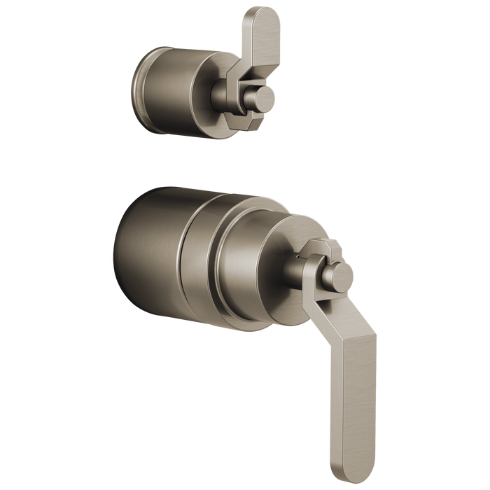 Brizo Litze HL75P34 Pressure Balance Valve with Integrated Diverter Trim Industrial Lever Handle Kit