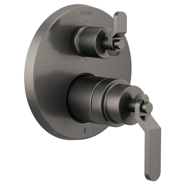 Brizo Litze HL75P34 Pressure Balance Valve with Integrated Diverter Trim Industrial Lever Handle Kit