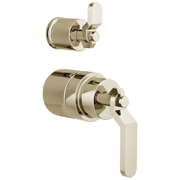 Brizo Litze HL75P34 Pressure Balance Valve with Integrated Diverter Trim Industrial Lever Handle Kit