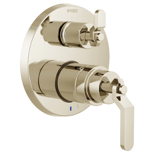 Brizo Litze HL75P34 Pressure Balance Valve with Integrated Diverter Trim Industrial Lever Handle Kit
