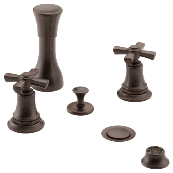 Brizo Rook HX5361 Widespread Lavatory and Bidet Cross Handle Kit