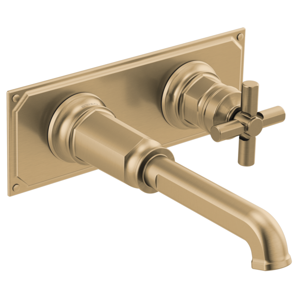 Brizo Invari HX5876 Wall Mount Lavatory Cross Handle Kit