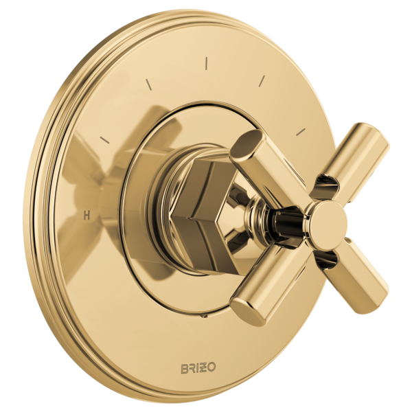 Brizo Invari HX6676 Sensori Thermostatic Valve Trim Cross Handle Kit