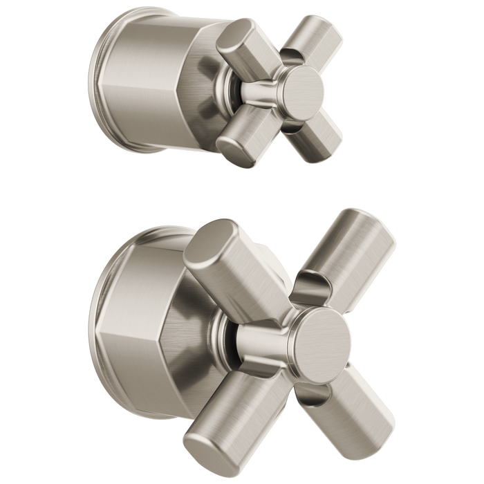 Brizo Invari HX75P76 Pressure Balance Valve with Integrated Diverter Trim Cross Handle Kit