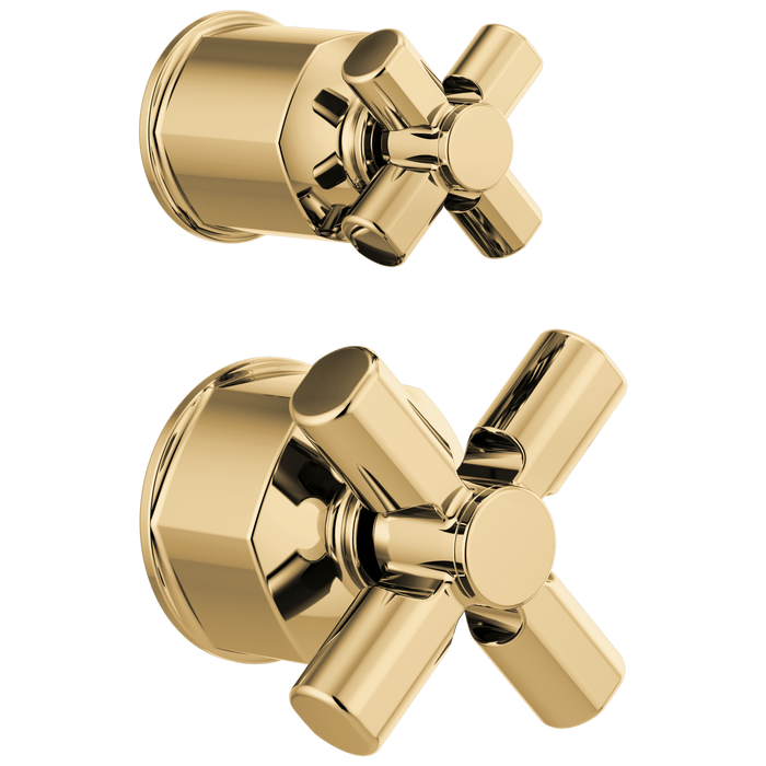 Brizo Invari HX75P76 Pressure Balance Valve with Integrated Diverter Trim Cross Handle Kit