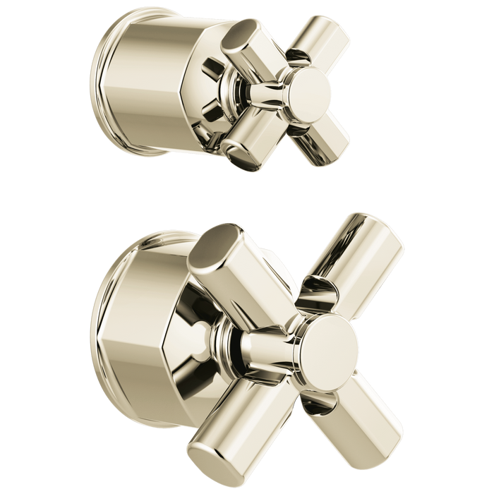 Brizo Invari HX75P76 Pressure Balance Valve with Integrated Diverter Trim Cross Handle Kit