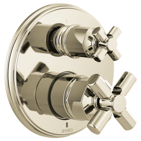 Brizo Invari HX75P76 Pressure Balance Valve with Integrated Diverter Trim Cross Handle Kit