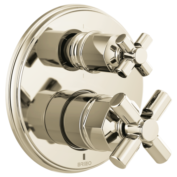 Brizo Invari HX75P76 Pressure Balance Valve with Integrated Diverter Trim Cross Handle Kit