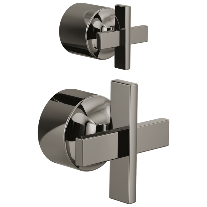 Brizo Levoir HX75P98 Pressure Balance Valve with Integrated Diverter Trim Cross Handle Kit