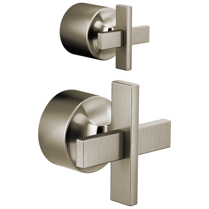 Brizo Levoir HX75P98 Pressure Balance Valve with Integrated Diverter Trim Cross Handle Kit
