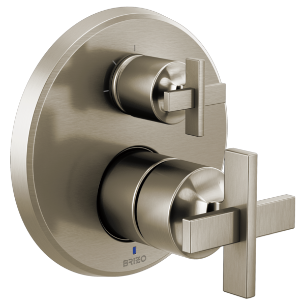 Brizo Levoir HX75P98 Pressure Balance Valve with Integrated Diverter Trim Cross Handle Kit