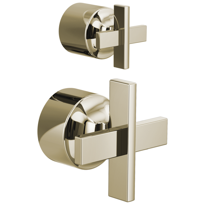 Brizo Levoir HX75P98 Pressure Balance Valve with Integrated Diverter Trim Cross Handle Kit