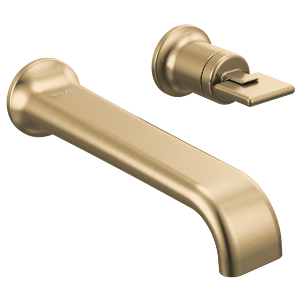 Brizo Allaria T65767LF Two-Hole, Single-Handle Wall Mount Lavatory Faucet - Less Handle 1.2 GPM