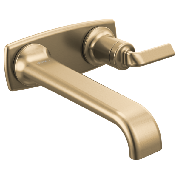 Brizo Allaria T65767LF Two-Hole, Single-Handle Wall Mount Lavatory Faucet - Less Handle 1.2 GPM