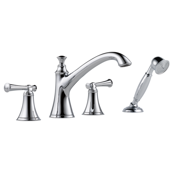 Brizo Baliza T67405 Roman Tub Trim with Hand Shower - Less Handles