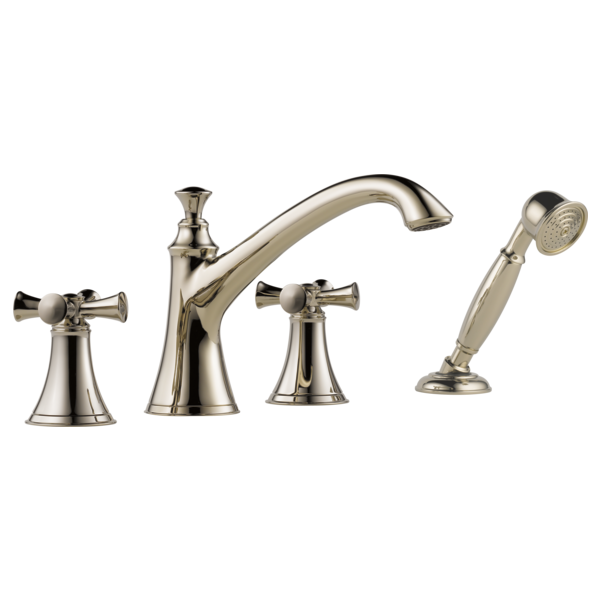 Brizo Baliza T67405 Roman Tub Trim with Hand Shower - Less Handles
