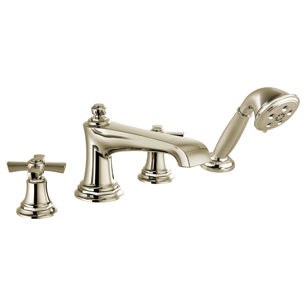 Brizo Rook T67460 Roman Tub Faucet with Handshower - Less Handles
