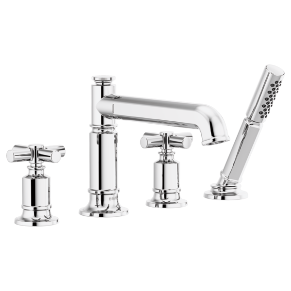 Brizo Invari T67476 Roman Tub Faucet With Handshower - Less Handles