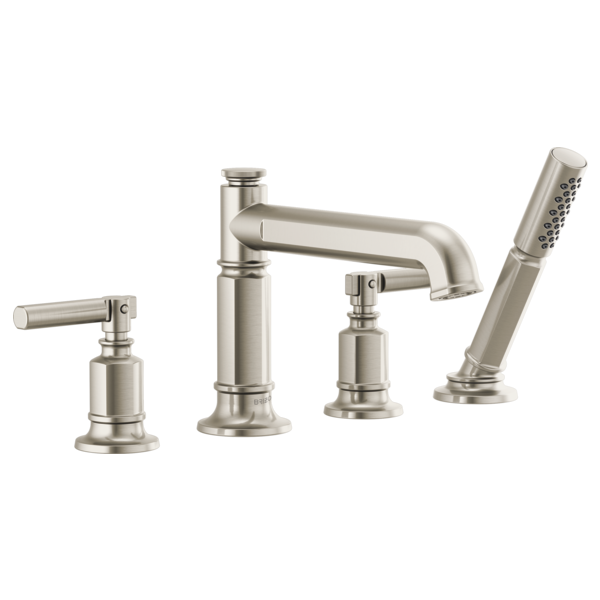Brizo Invari T67476 Roman Tub Faucet With Handshower - Less Handles