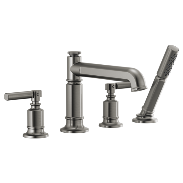 Brizo Invari T67476 Roman Tub Faucet With Handshower - Less Handles