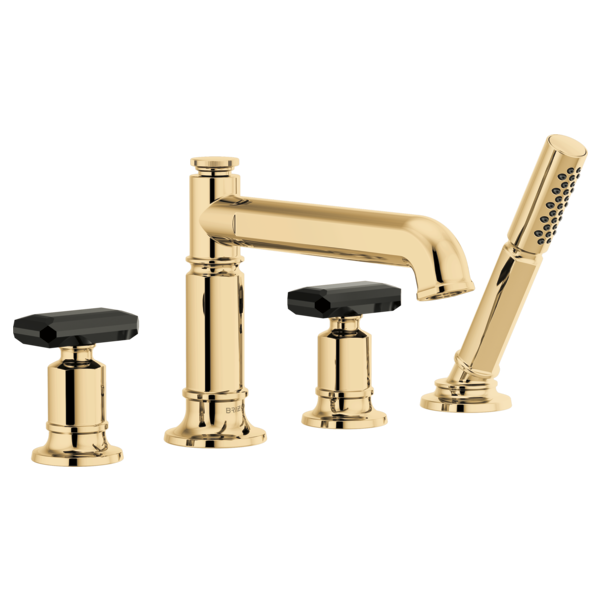 Brizo Invari T67476 Roman Tub Faucet With Handshower - Less Handles