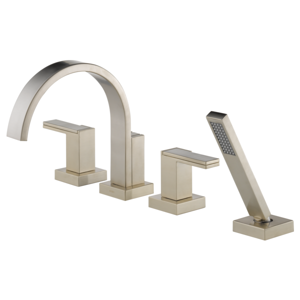 Brizo Siderna T67480 Roman Tub Faucet with Hand Shower - Less Handles