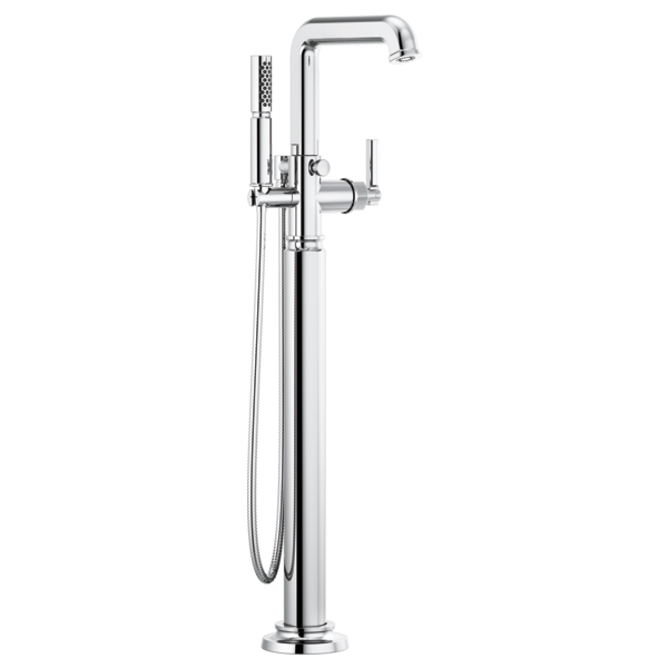Brizo Invari T70176 Single-Handle Floor Mount Tub Filler - Less Handle