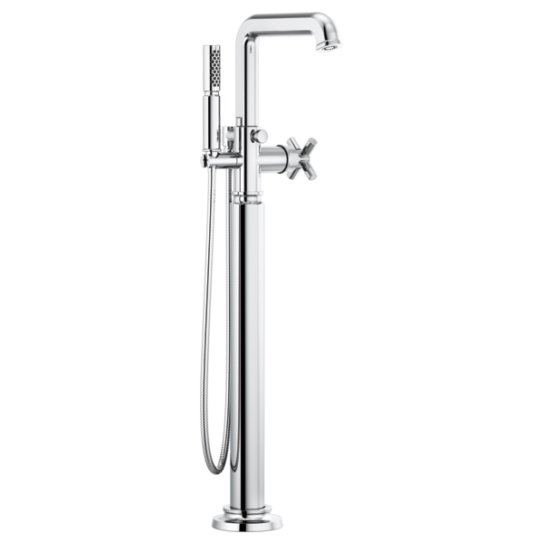 Brizo Invari T70176 Single-Handle Floor Mount Tub Filler - Less Handle