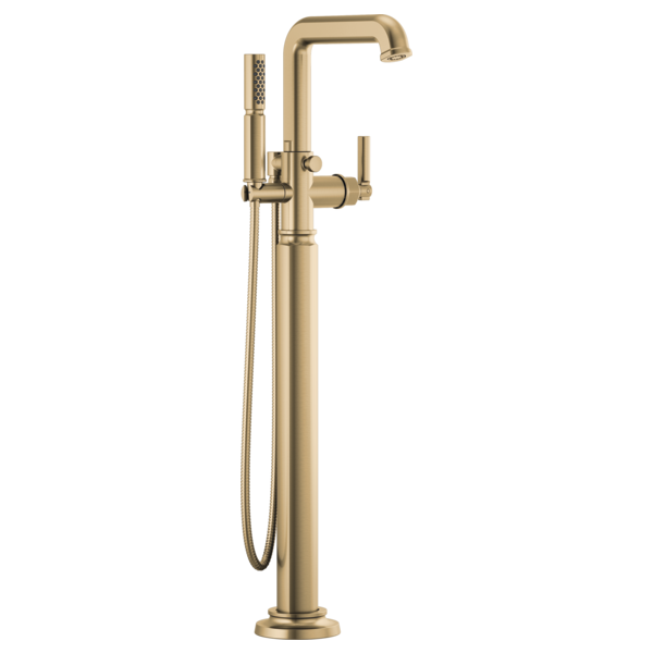 Brizo Invari T70176 Single-Handle Floor Mount Tub Filler - Less Handle