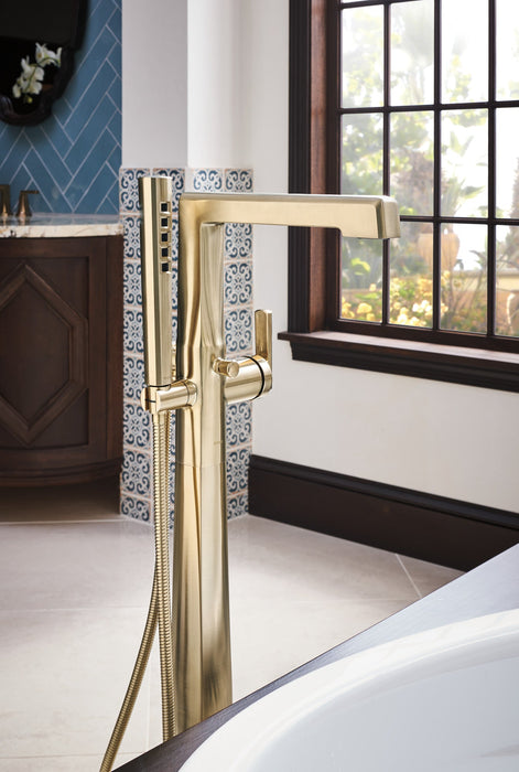 Brizo Levoir T70198 Single-Handle Floor Mount Tub Filler