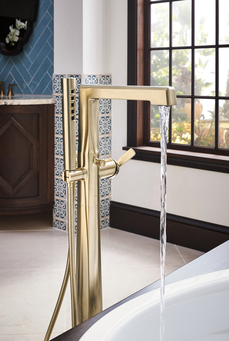 Brizo Levoir T70198 Single-Handle Floor Mount Tub Filler