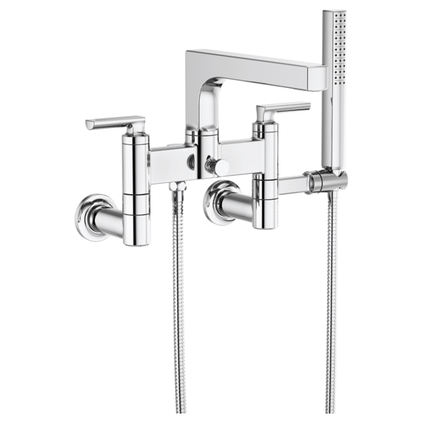 Brizo Kintsu T70306 Two-Handle Tub Filler Trim Kit With Lever Handles