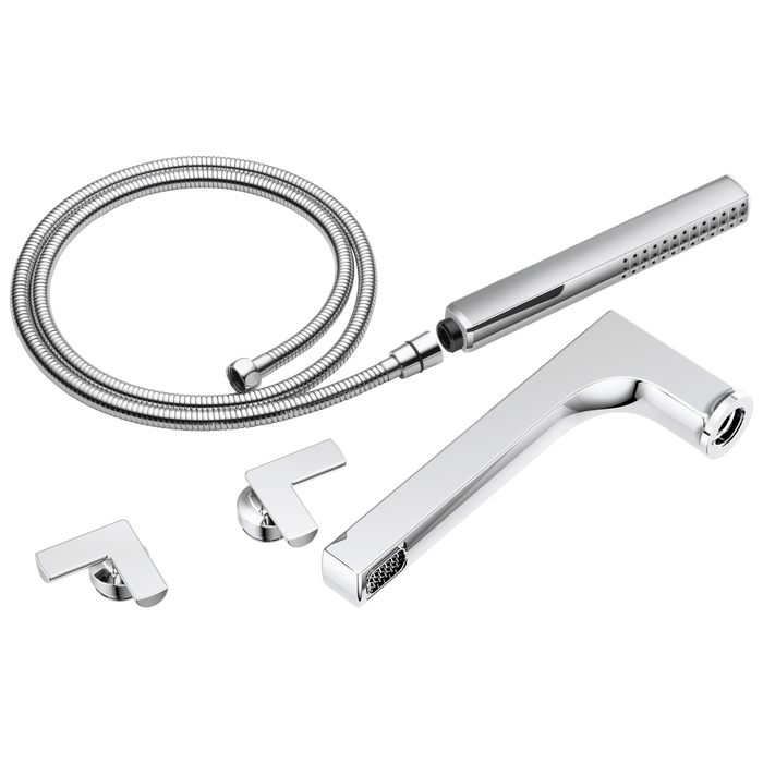 Brizo Kintsu T70307 Two-Handle Tub Filler Trim Kit With Cross Handles