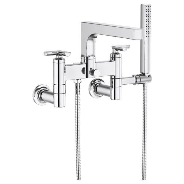 Brizo Kintsu T70307 Two-Handle Tub Filler Trim Kit With Cross Handles